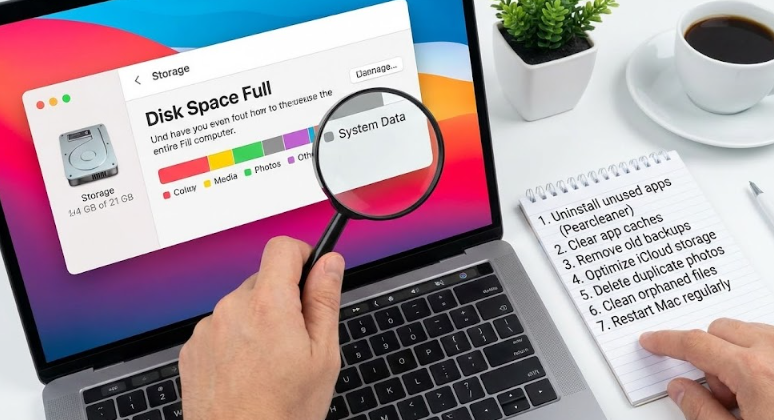 맥북 용량 부족 해결! 파일 삭제 없이 저장 공간 확보하는 7가지 꿀팁