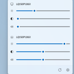 윈도우 멀티 모니터 밝기 조절, 마우스로 끝낸다! MS 파워토이 'PowerDisplay' 출시 예고
