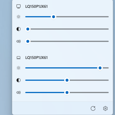 윈도우 멀티 모니터 밝기 조절, 마우스로 끝낸다! MS 파워토이 'PowerDisplay' 출시 예고