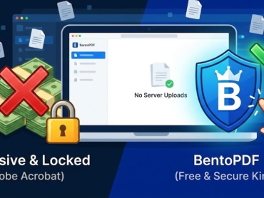 어도비는 잊으세요! 무료 & 보안 끝판왕 PDF 편집기 'BentoPDF' 추천
