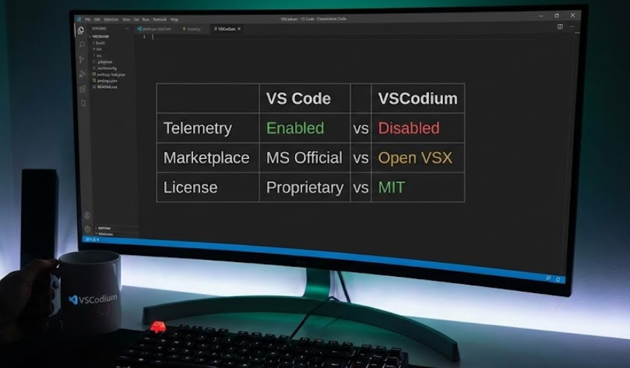 침묵을 지키는 VSCodium