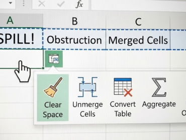 "수식은 맞는데 왜 안 되지?" 엑셀 SPILL 에러 1분 만에 잡는 법