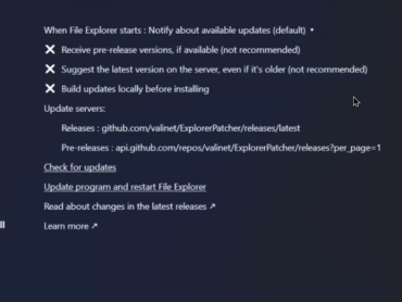 윈도우 11의 불편함, 'ExplorerPatcher'로 완벽 해결: 작업 표시줄, 우클릭 복구 가이드