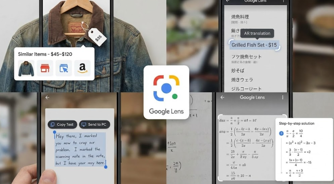 구글 렌즈 완벽 해부: 쇼핑, 번역부터 PC 연동까지 숨겨진 기능 100% 활용법