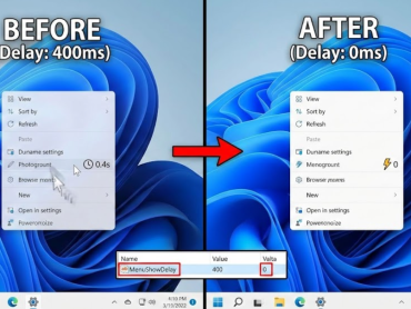 윈도우 11이 느리게 느껴진다면? 레지스트리 '0' 설정으로 반응 속도 봉인 해제하기