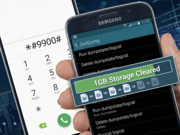 삼성폰 유저 필수 비기! SysDump 메뉴로 숨은 저장공간 1GB 찾는 법