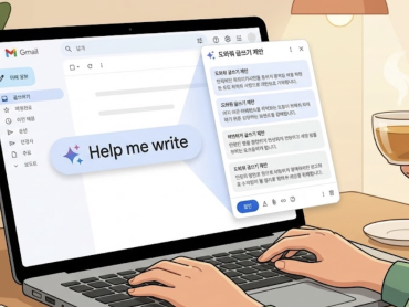 지메일 제미나이 업데이트! '도와줘 글쓰기'로 이메일 스트레스 끝내는 법