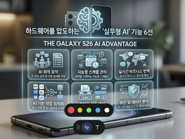 갤럭시 S26의 반전: 하드웨어를 압도하는 ‘실무형 AI’ 기능 6선