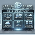 애플 유저 필수 백업 가이드: 소중한 데이터를 지키는 '3-2-1 법칙'