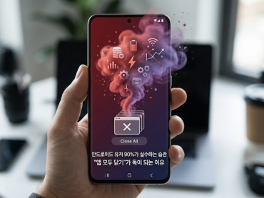 안드로이드 유저 90%가 실수하는 습관, "앱 모두 닫기"가 독이 되는 이유