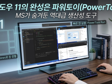 윈도우 11의 완성은 파워토이(PowerToys)! MS가 숨겨둔 역대급 생산성 도구