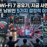 Wi-Fi 7 공유기, 지금 사면 돈 낭비인 5가지 결정적 이유