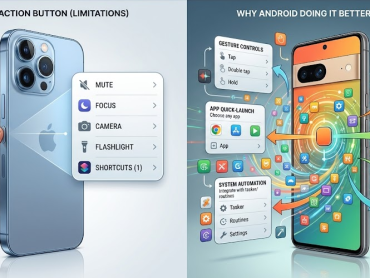 아이폰 액션 버튼의 한계: 왜 안드로이드가 하면 더 대단할까?