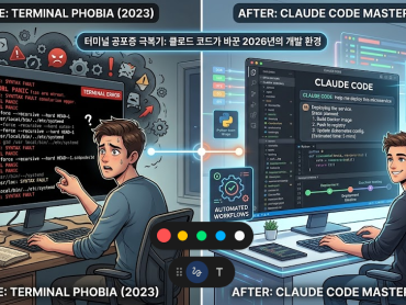 터미널 공포증 극복기: 클로드 코드(Claude Code)가 바꾼 2026년의 개발 환경