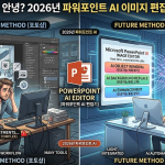 포토샵은 이제 안녕? 2026년 파워포인트 AI 이미지 편집기 완벽 분석