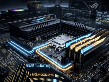 내 메모리의 숨겨진 성능을 깨우다: 인텔 기어 모드(Gear Mode)와 AMD UCLK 동기화 최적화 가이드